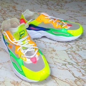 Florescent sneakers
